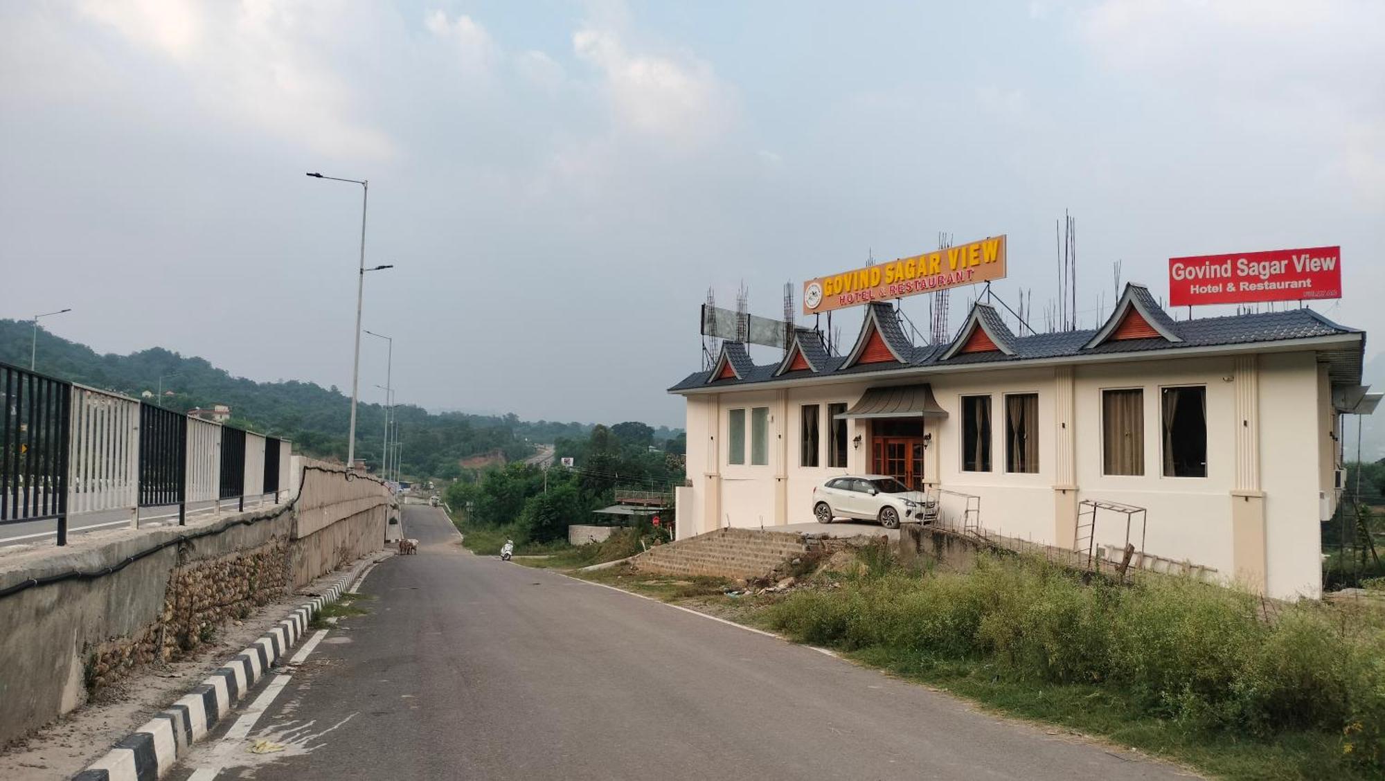Govind Sagar View Hotel & Restaurant Bilaspur  Екстер'єр фото